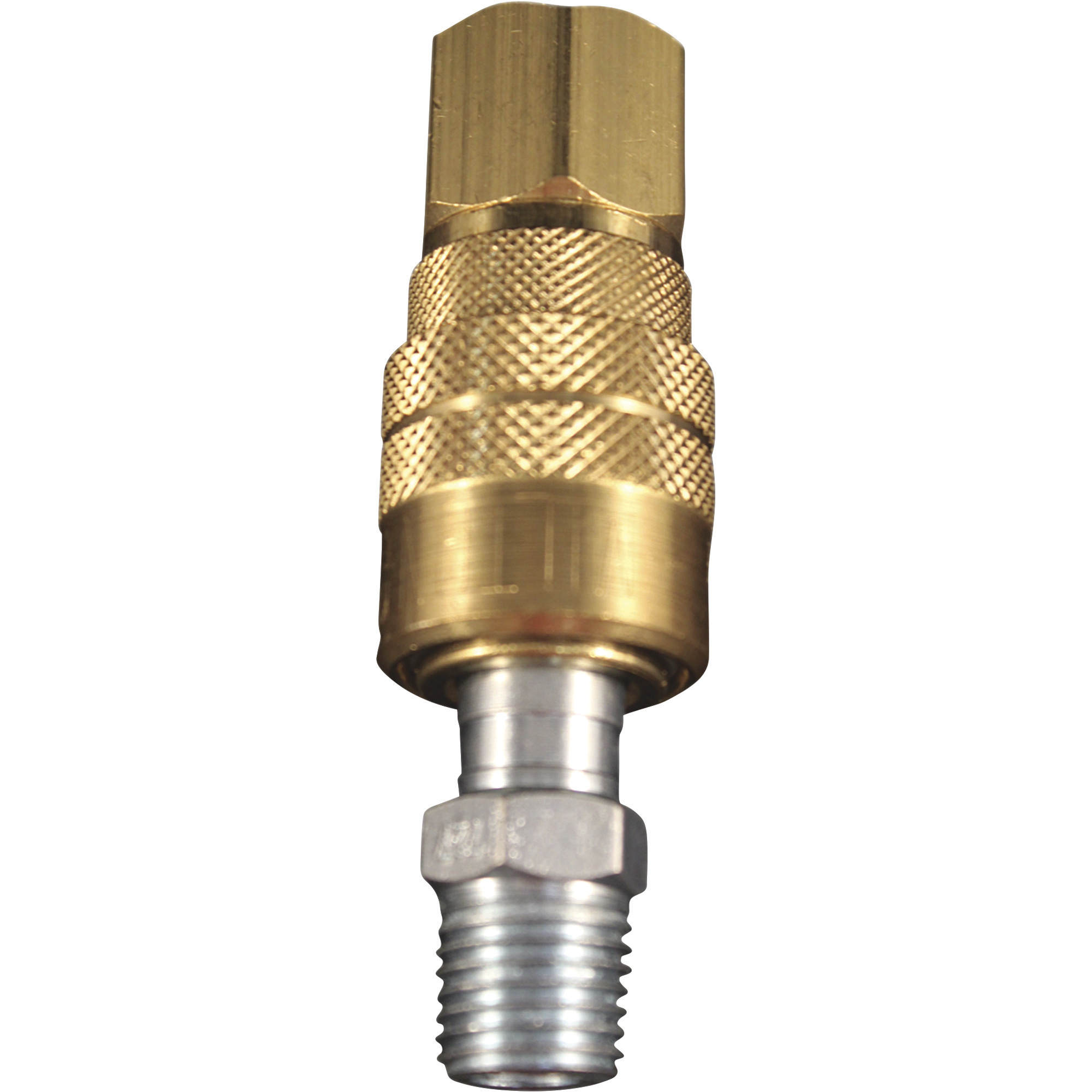 Milton M-Style Coupler & Plug Combo - 1/4" NPT 2-Pc. Set, Model# S-711